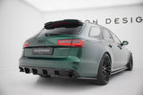 Rear Side Splitters V.3 Audi A6 S-line Avant C7