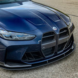 Carbon Fiber Front Bumper Duct Vents (V2 Dual Slats)