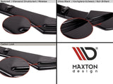 CENTRAL REAR SPLITTER BMW 1 F20/F21 M-Power (without vertical bars) Maxton Design