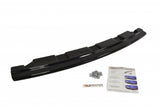 CENTRAL REAR SPLITTER for BMW 5 F11 M-PACK - without vertical bars (fits two single exhaust ends) Maxton Design
