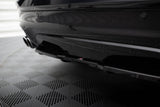 CENTRAL REAR SPLITTER for BMW X4 M-PACK (with a vertical bar) Maxton Design