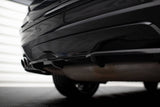 CENTRAL REAR SPLITTER for BMW X4 M-PACK (with a vertical bar) Maxton Design