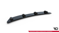 CENTRAL REAR SPLITTER for BMW X4 M-PACK (with a vertical bar) Maxton Design