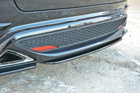 CENTRAL REAR SPLITTER HONDA CIVIC VIII TYPE S/R (without vertical bars) Maxton Design