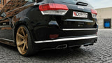 CENTRAL REAR SPLITTER Jeep Grand Cherokee WK2 Summit FACELIFT (with a vertical bar) Maxton Design