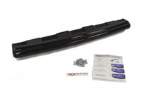 CENTRAL REAR SPLITTER Mitsubishi Lancer Evo X (with vertical bars) Maxton Design
