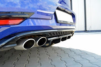 CENTRAL REAR SPLITTER VW GOLF VII R Maxton Design