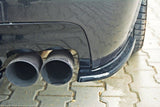 REAR SIDE SPLITTERS for BMW 5 F11 M-PACK (fits two double exhaust ends) Maxton Design