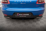 Central Rear Splitter for Porsche Macan Mk1