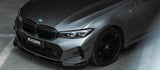 KORE - BMW 3 SERIES G20 LCI GLOSS BLACK ABS FRONT LIP