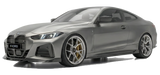 KORE - BMW 4 SERIES G22 GLOSS BLACK ABS SIDE SKIRTS