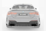 KORE - BMW 4 SERIES G22 GLOSS BLACK ABS REAR DIFFUSER