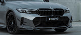 KORE - BMW 3 SERIES G20 ABS GLOSS BLACK CANARDS