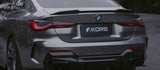 KORE - BMW 4 SERIES G22 GLOSS BLACK ABS REAR SPOILER