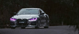 KORE - BMW 4 SERIES G22 GLOSS BLACK ABS SIDE SKIRTS