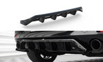 Central Rear Splitter (with vertical bars) Mazda 3 Mk4