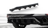 Central Rear Splitter (with vertical bars) Mazda 3 Mk4