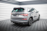 Central Rear Splitter (with vertical bars) Skoda Kodiaq Sportline Mk1 Facelift