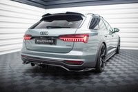 Central Rear Splitter (with vertical bars) Audi A6 Allroad C8