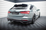 Central Rear Splitter (with vertical bars) Audi A6 Allroad C8