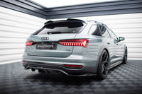 Central Rear Splitter (with vertical bars) Audi A6 Allroad C8