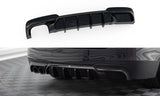 Rear Valance V.2 BMW 5 M-Pack F10 (Version with double exhaust on one side)
