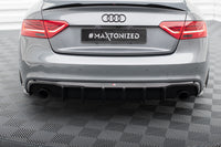 Rear Valance Audi A5 S-Line Coupe 8T Facelift (Version with single exhausts on both sides)