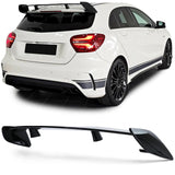 Rear spoiler Roof spoiler Glossy black for Mercedes A-Class W176 from 12