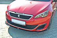 FRONT SPLITTER v.1 PEUGEOT 308 II GTI Maxton Design