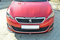 FRONT SPLITTER v.1 PEUGEOT 308 II GTI Maxton Design