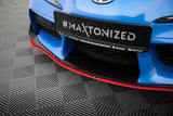 Front Splitter V.3 Toyota Supra Mk5 Black