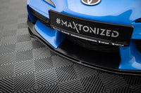 Front Splitter V.3 Toyota Supra Mk5 Black