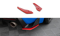 Rear Side Splitters V.2 Toyota Supra Mk5 BLACK
