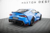 Rear Side Splitters V.2 Toyota Supra Mk5 BLACK