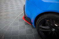 Rear Side Splitters V.2 Toyota Supra Mk5 BLACK