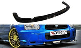 Front Splitter Subaru Impreza WRX STI (BLOBEYE) Maxton Design