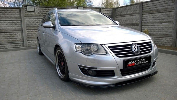 FRONT SPLITTER VW PASSAT B6 R-LINE Maxton Design