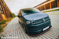 VOLKSWAGEN T6 FRONT SPLITTER v.1 Maxton Design