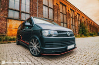 VOLKSWAGEN T6 FRONT SPLITTER v.1 Maxton Design