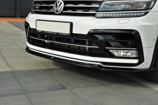 FRONT SPLITTER Vw Tiguan Mk2 R-Line Maxton Design