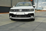 FRONT SPLITTER Vw Tiguan Mk2 R-Line Maxton Design