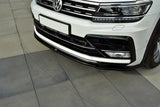 FRONT SPLITTER Vw Tiguan Mk2 R-Line Maxton Design
