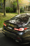 KORE - BMW 5 SERIES G30/G31/G38 GLOSS BLACK ABS REAR DIFFUSER