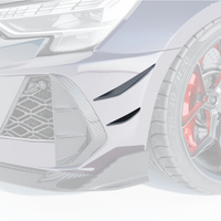 AUDI RS3 8Y 2025+ CARBON FIBRE FRONT BUMPER CANARDS