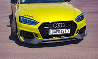 CAPRISTO Carbon Front Spoiler