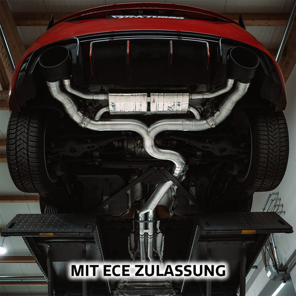 BTM Exhaust System - Audi TT RS Roadster