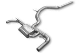 EGO-X flap exhaust system VW Golf 8 GTI / Clubsport / ED 45 3.5" / 89mm