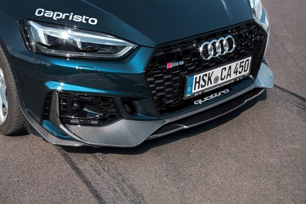 CAPRISTO Carbon Front Spoiler