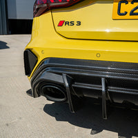 AUDI RS3 8Y 2025+ CARBON FIBRE REAR DIFFUSER