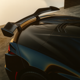 Rear Spoiler High Wing - Carbon Fiber - Z06 Style